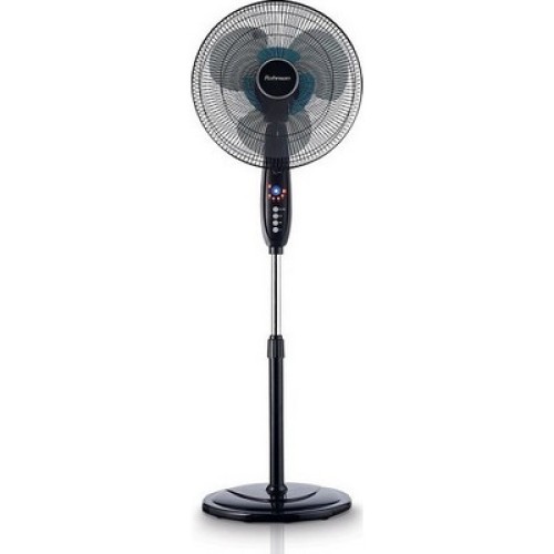 HIGH FLOOR FAN ROHNSON R-838 40cm 60W BLACK R/C (ΔΙΠΛΑ ΠΤΕΡΥΓΙΑ) 5ΕΤΟΥΣ ΕΓΓΥΗΣΗ